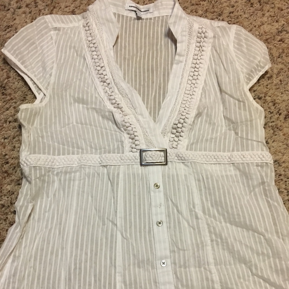 White Express top