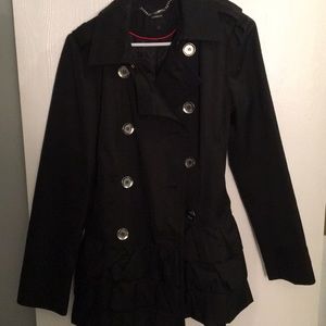 Black Express coat
