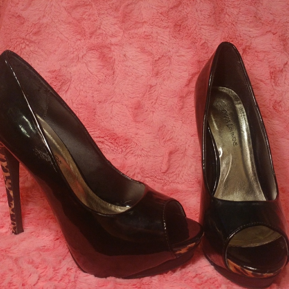 Open toe stilettos