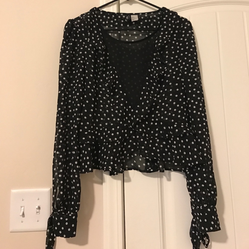 H&M Polka Dot Top NWOT