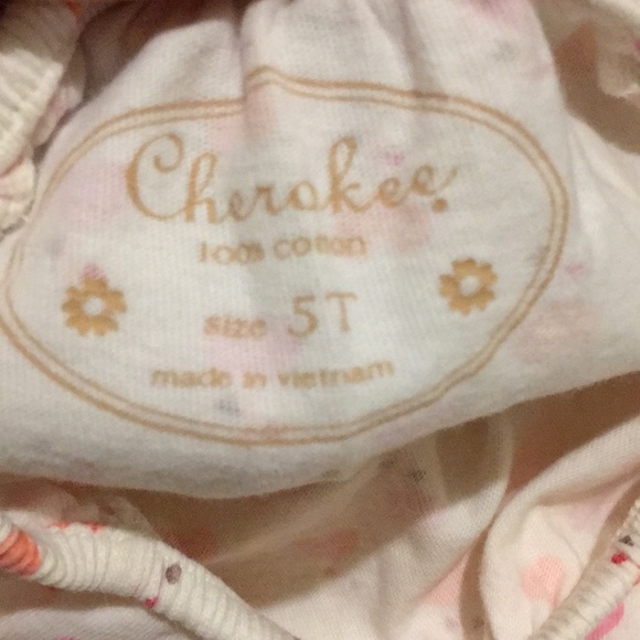 Cherokee longsleeves shirt, Girl 5T - Picture 2 of 3