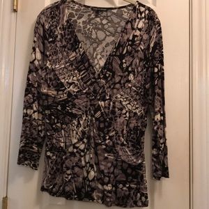 Cable & Gauge black and white top