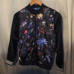 Kids Adidas Floral Jacket 9/10