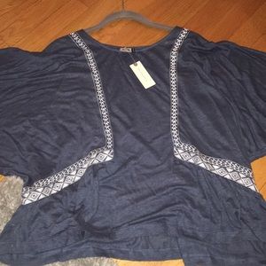 AKEMI AND KIN embroidered top