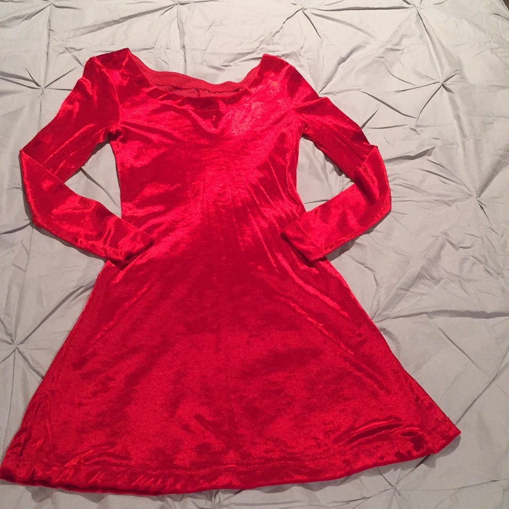 Red velvet MICHI dress
