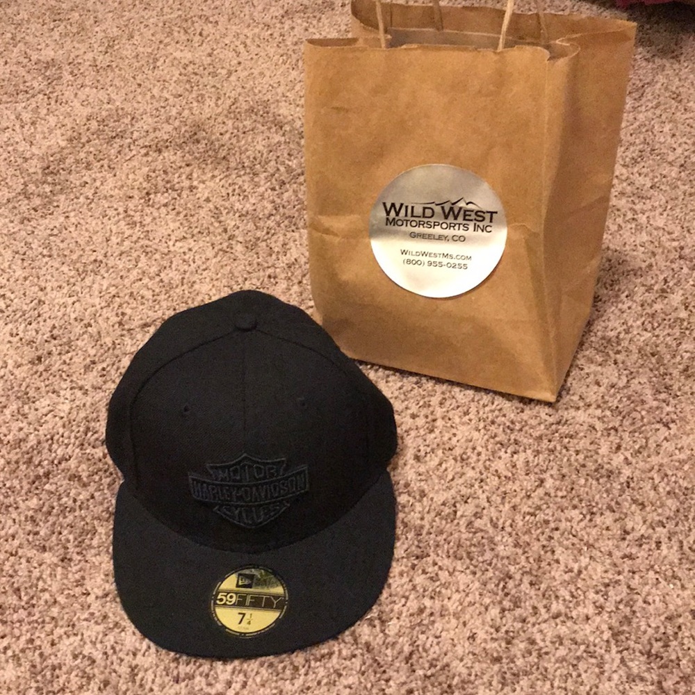 Harley Davidson Hat 59 Fifty Black