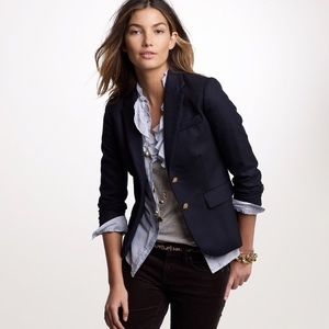 J. Crew Schoolboy blazer in Navy blue