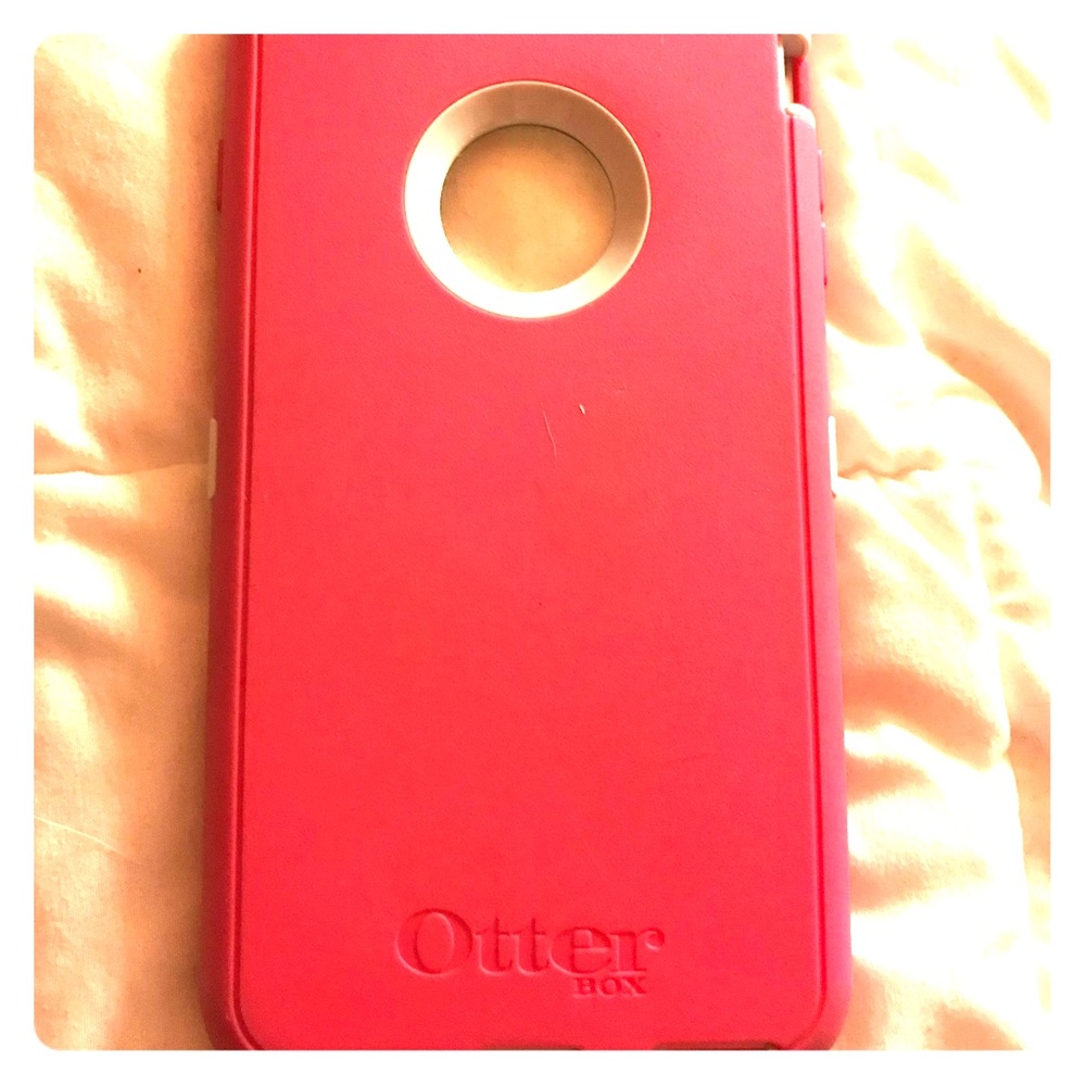 Otterbox iPhone 6/6s/7 Plus defender case hot pink
