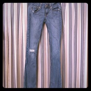 Size 2 American eagle distressed jeans