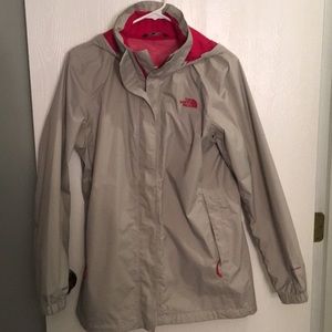North face raincoat