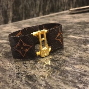 Custom made LV bracelet