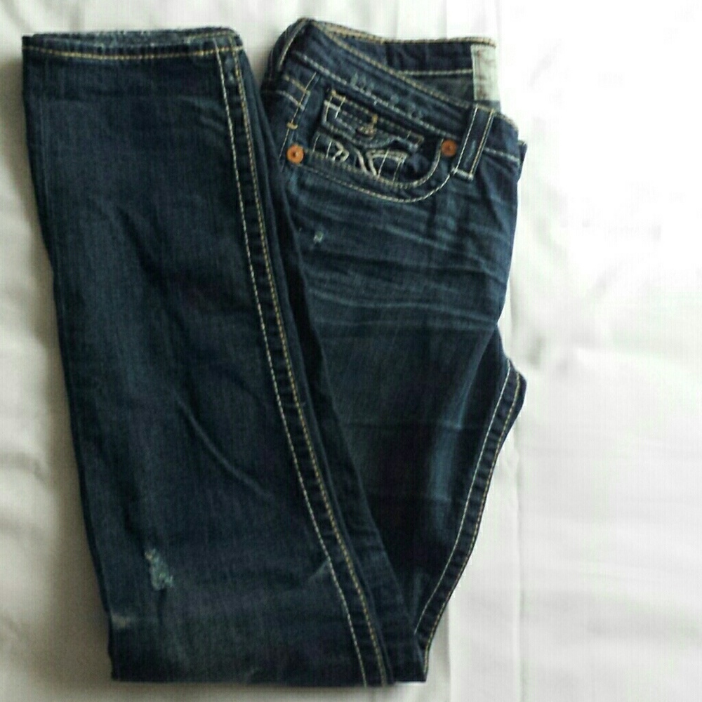 Big Star straight leg jeans dark wash 29R Nico