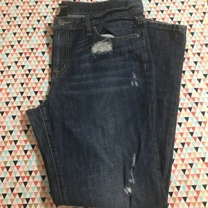 Ann Taylor boyfriend jeans 12