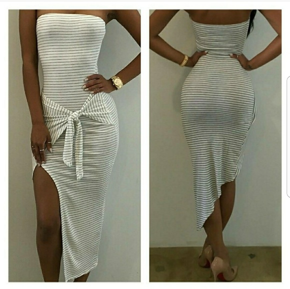 Women's strapless dress - Picture 1 of 1