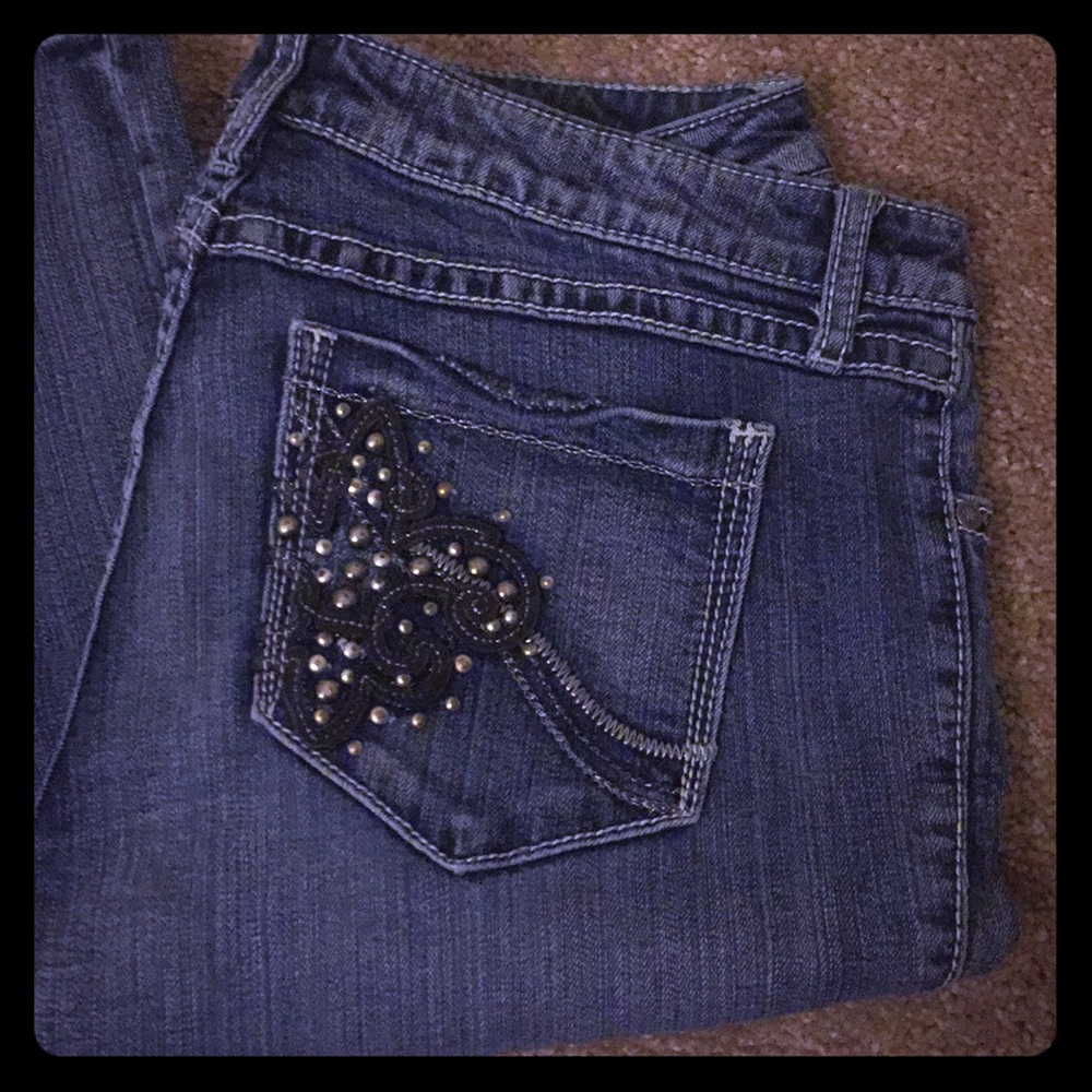 Rock 47 Wrangler Jeans. Size 11 x 36".