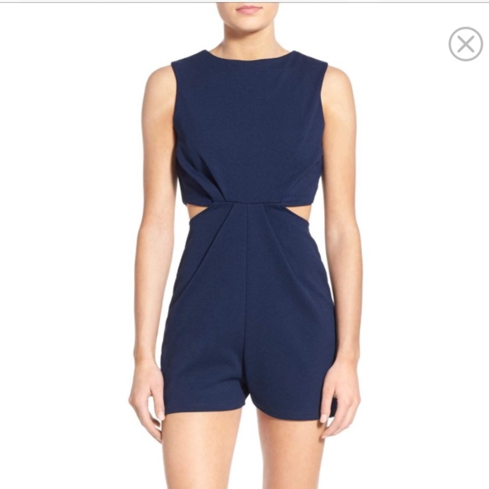 Misguided Cutout Waist Romper