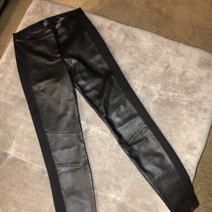 H&M Faux Leather Pants
