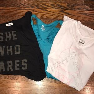 3 workout tops