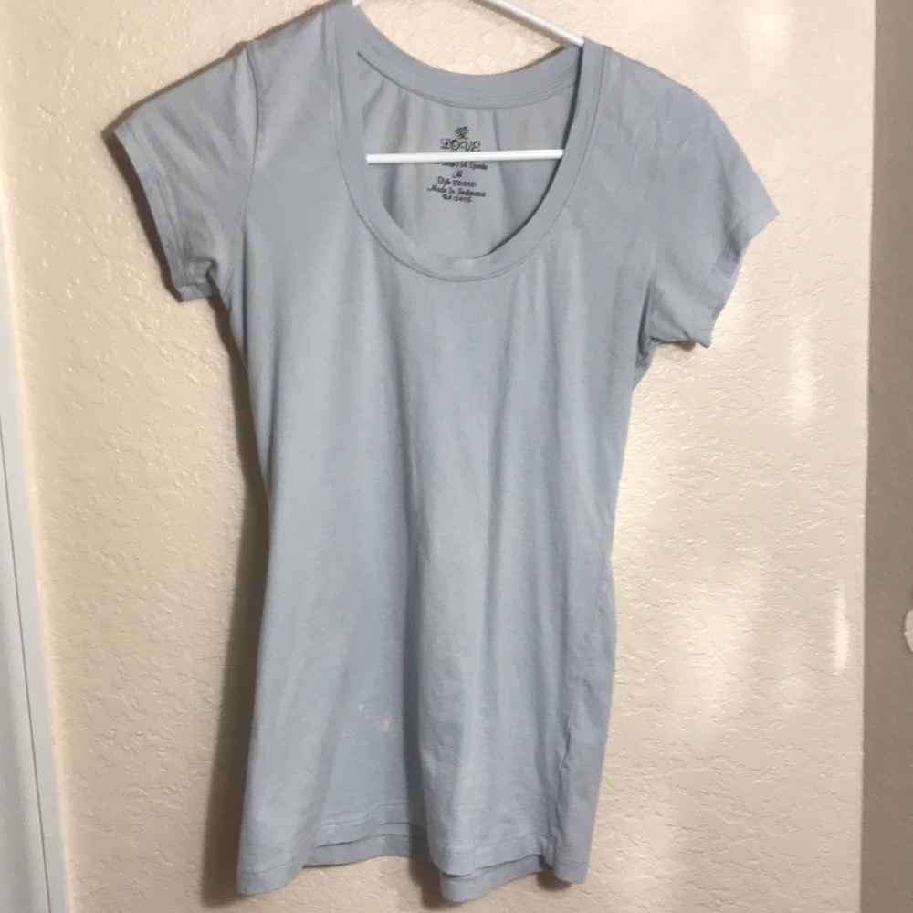 Love and hearts hips basic short sleeve shirts