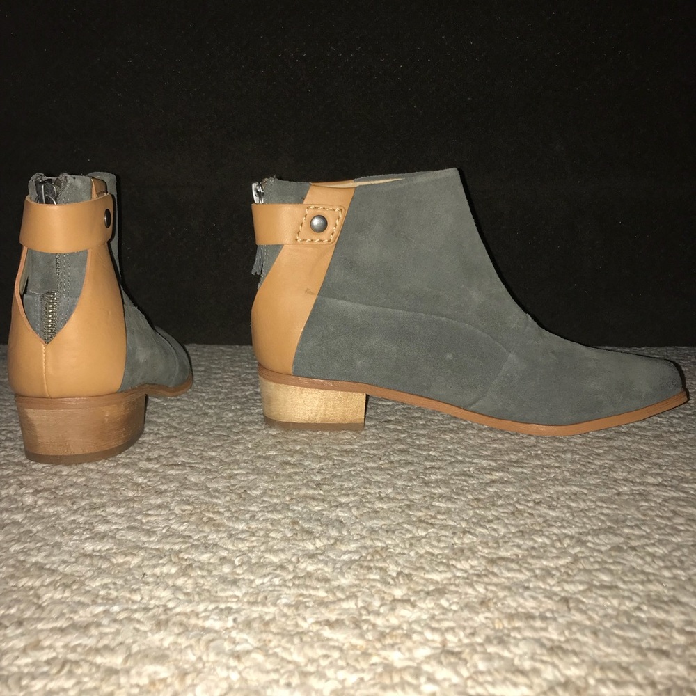 Joe’s Jeans Blue/Gray Ankle Boots - NEW!!!