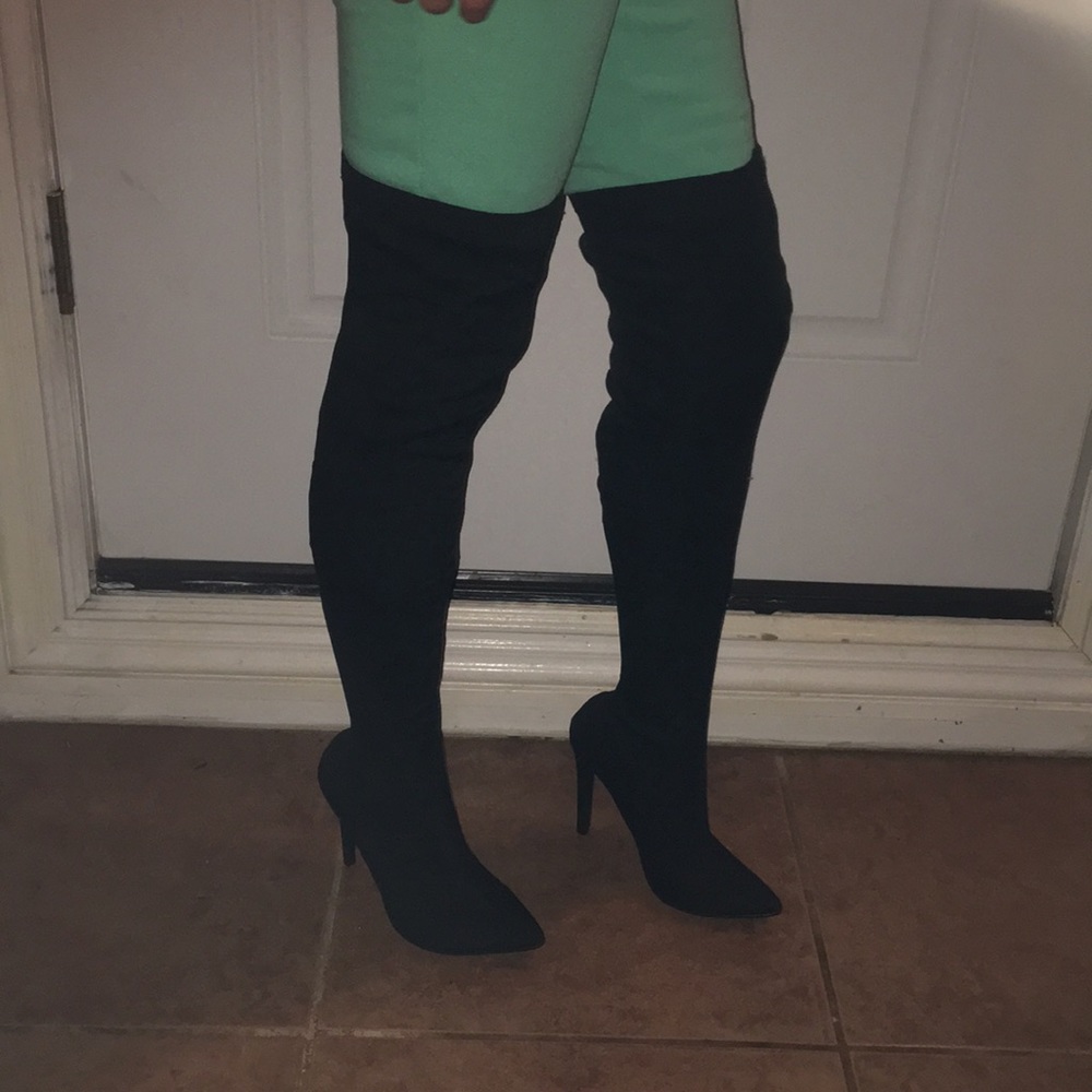 Over the knee boots