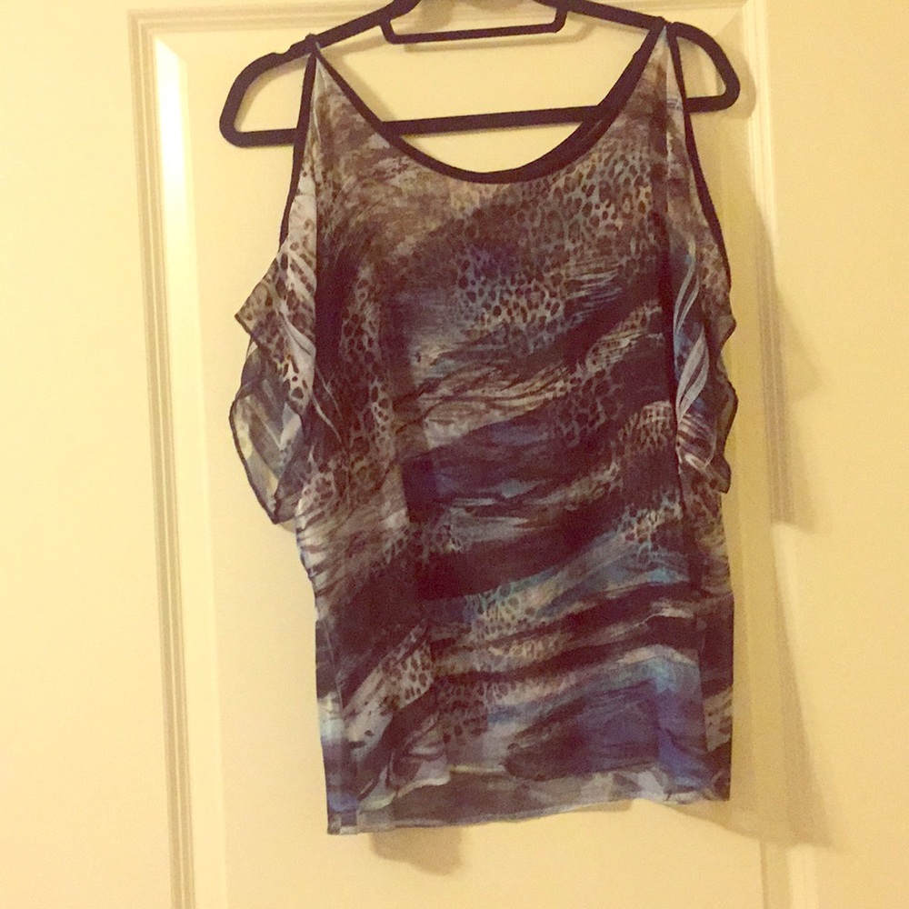 Top with open shoulders