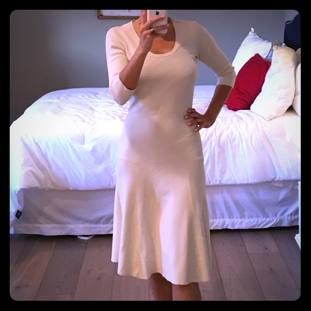 Reiss body com bandage dress