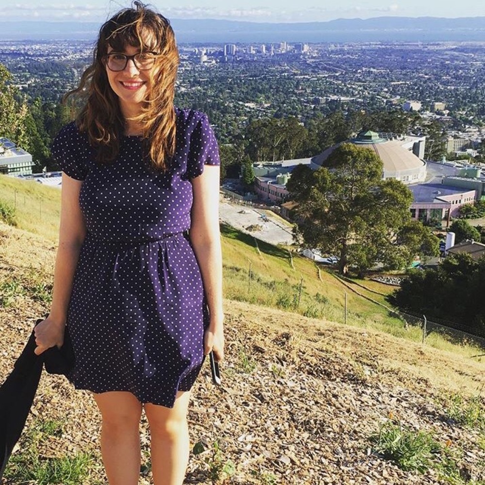 Madewell Broadway and Broome Silk polka dot dress