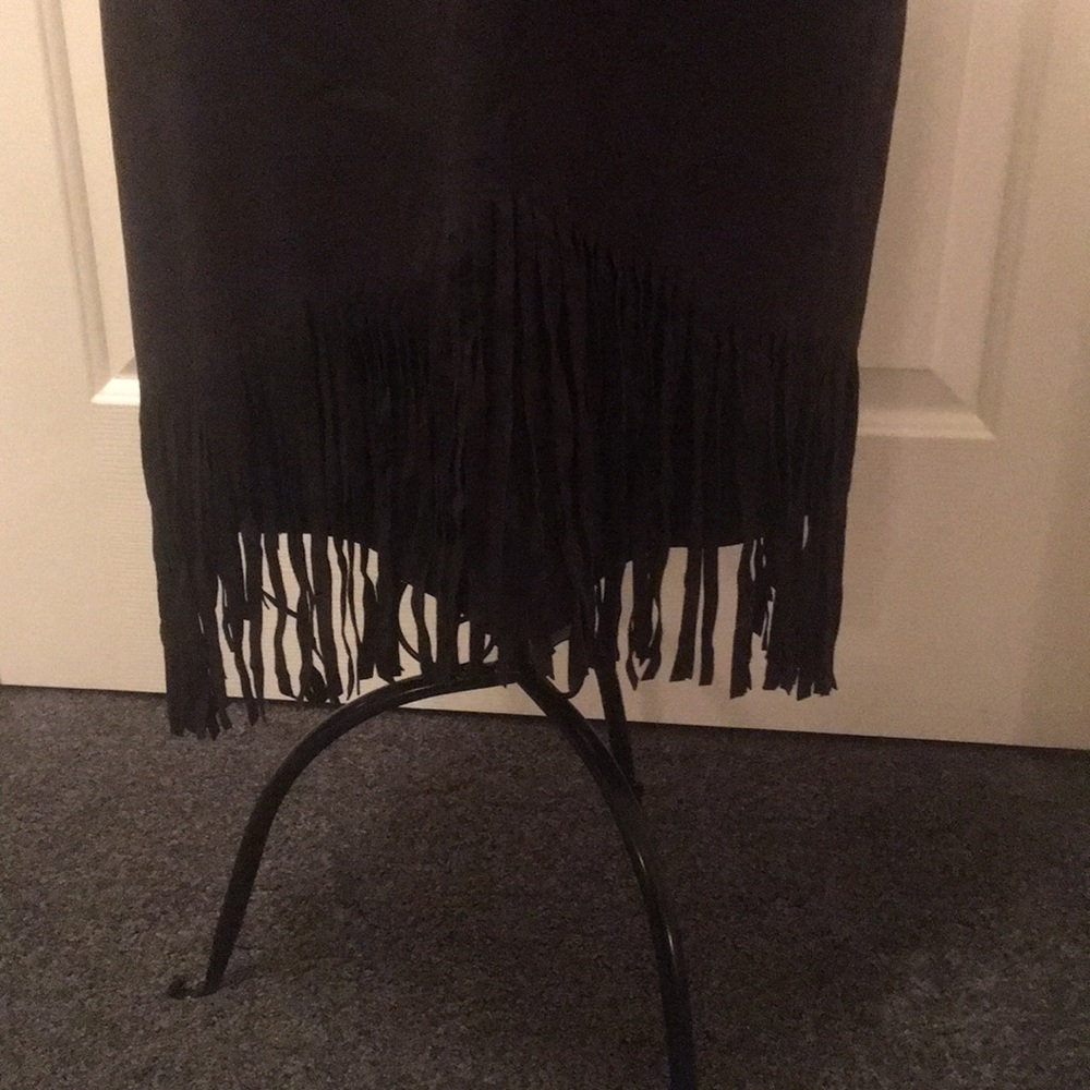 Zara suede fringe dress - Picture 3 of 5