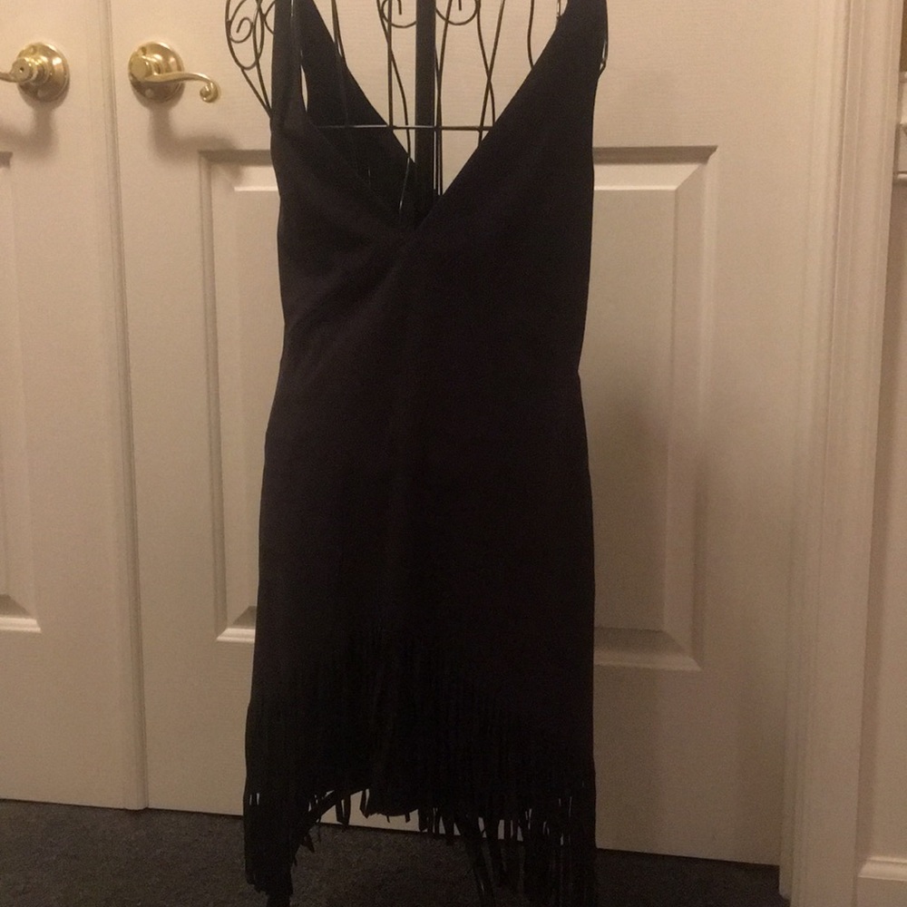 Zara suede fringe dress - Picture 4 of 5