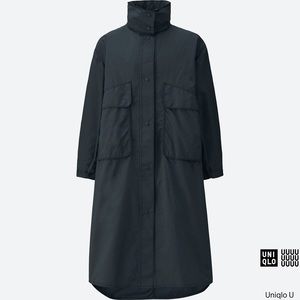 Uniqlo U Lightweight Long Parka SIZE S (Black)