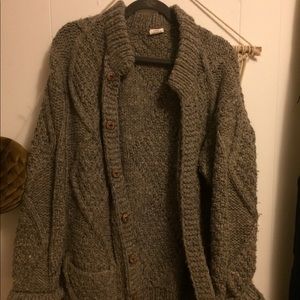 Vintage 100% Wool Cardigan