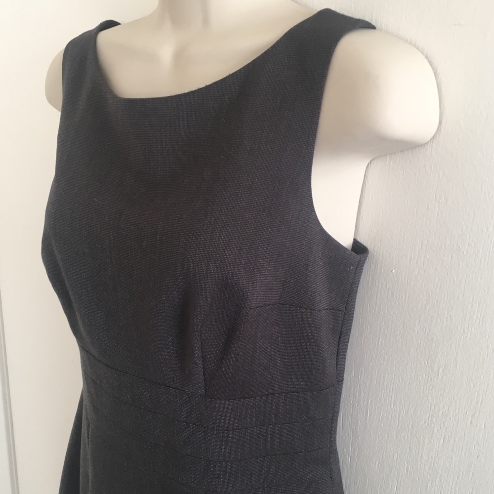 H&M Gray Tweed Sheath Dress sz 6