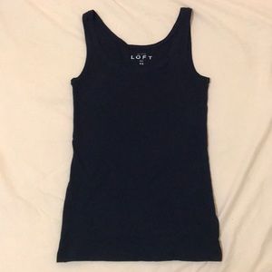 LAST CHANCE❗️Navy LOFT tank top