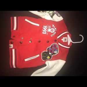 Toddler bape varsity