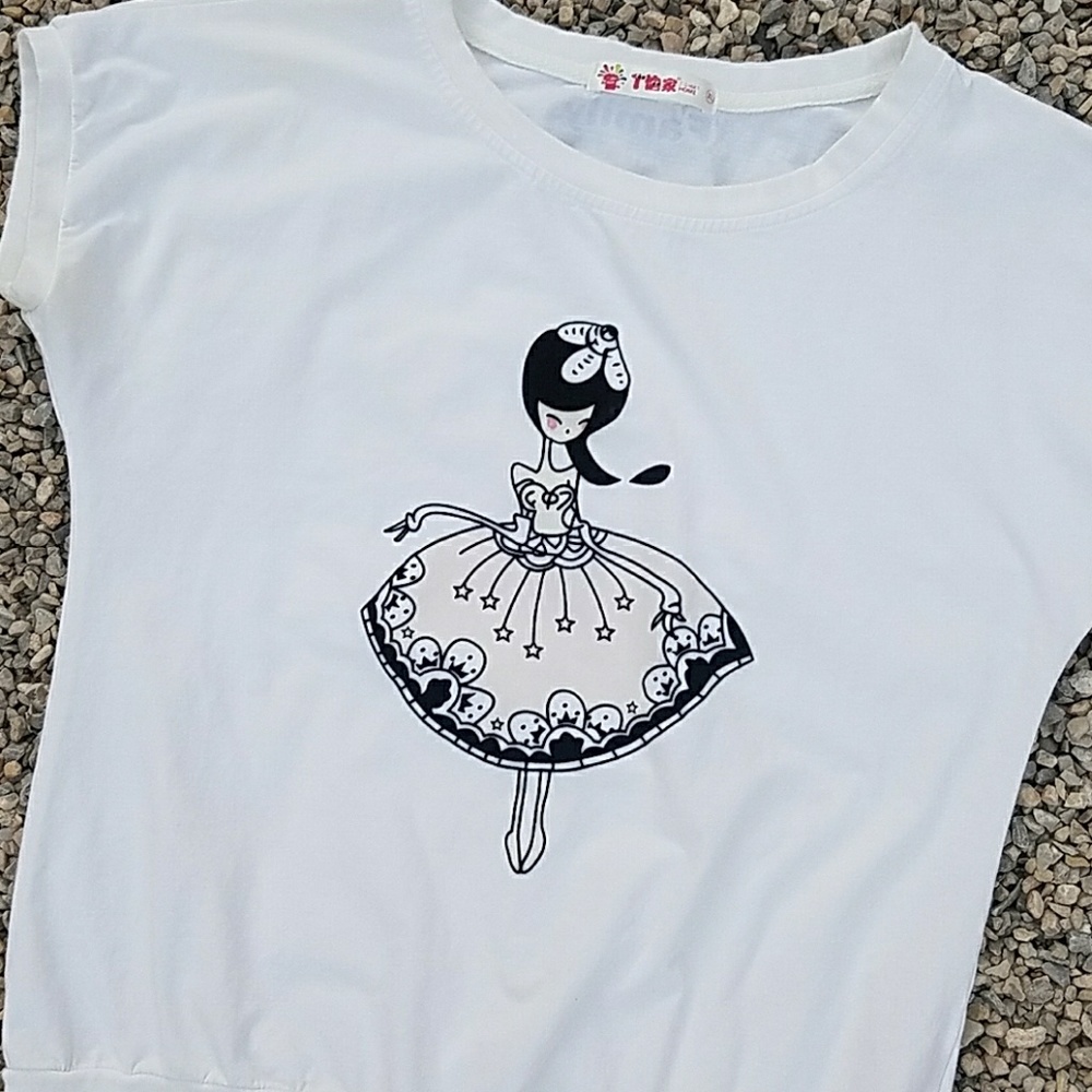 Cutest T-shirt in white