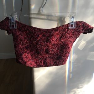 Red Crop Top