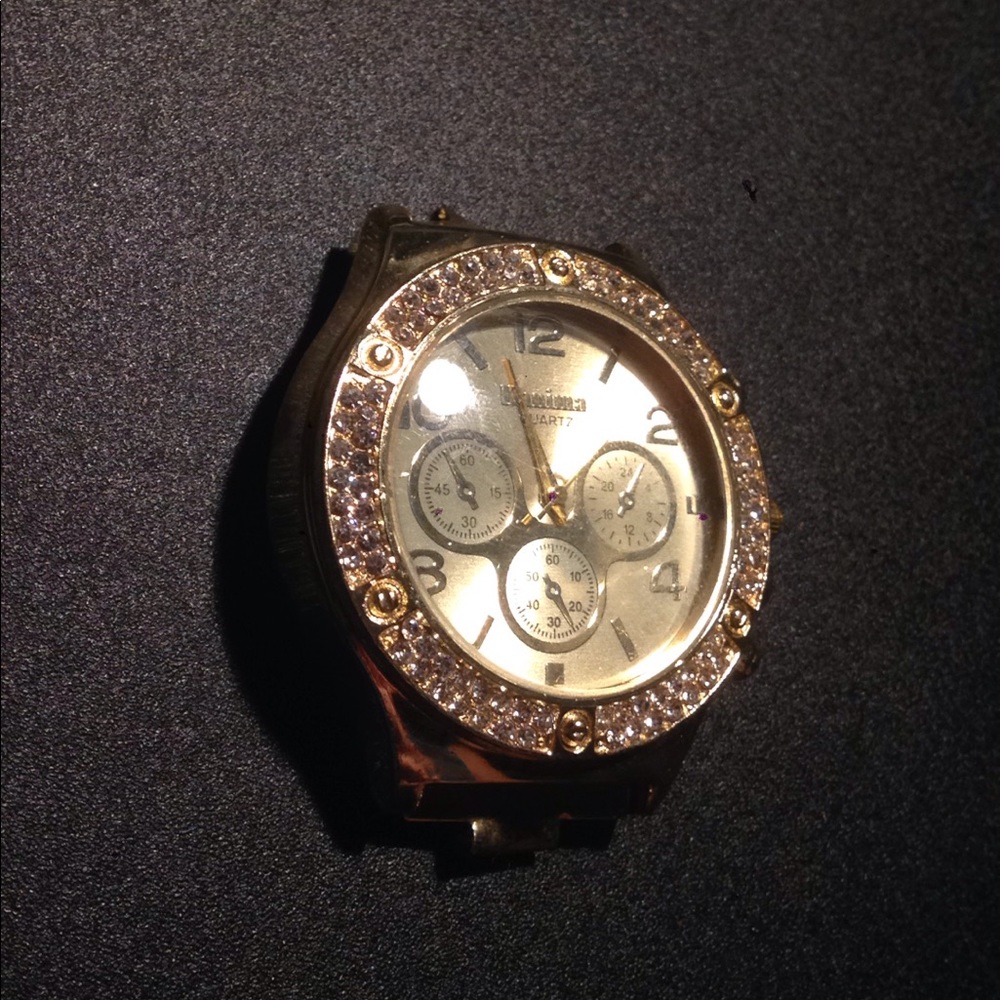 Iced out watch