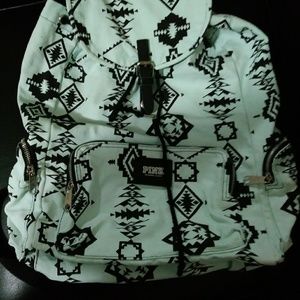 Pink backpack for women