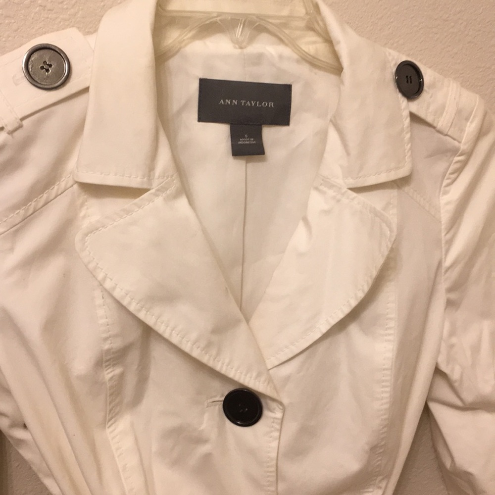 White Ann Taylor Jacket