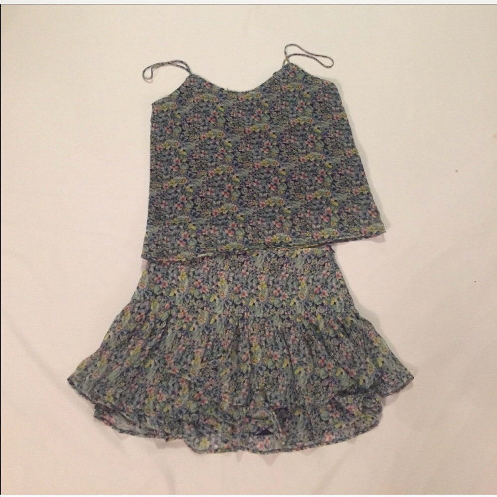 Cute floral matching set
