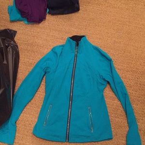 Teal blue lululemon jacket