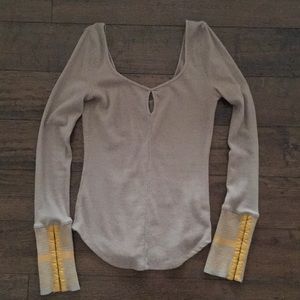 We The Free Thermal Henley L/S top Small