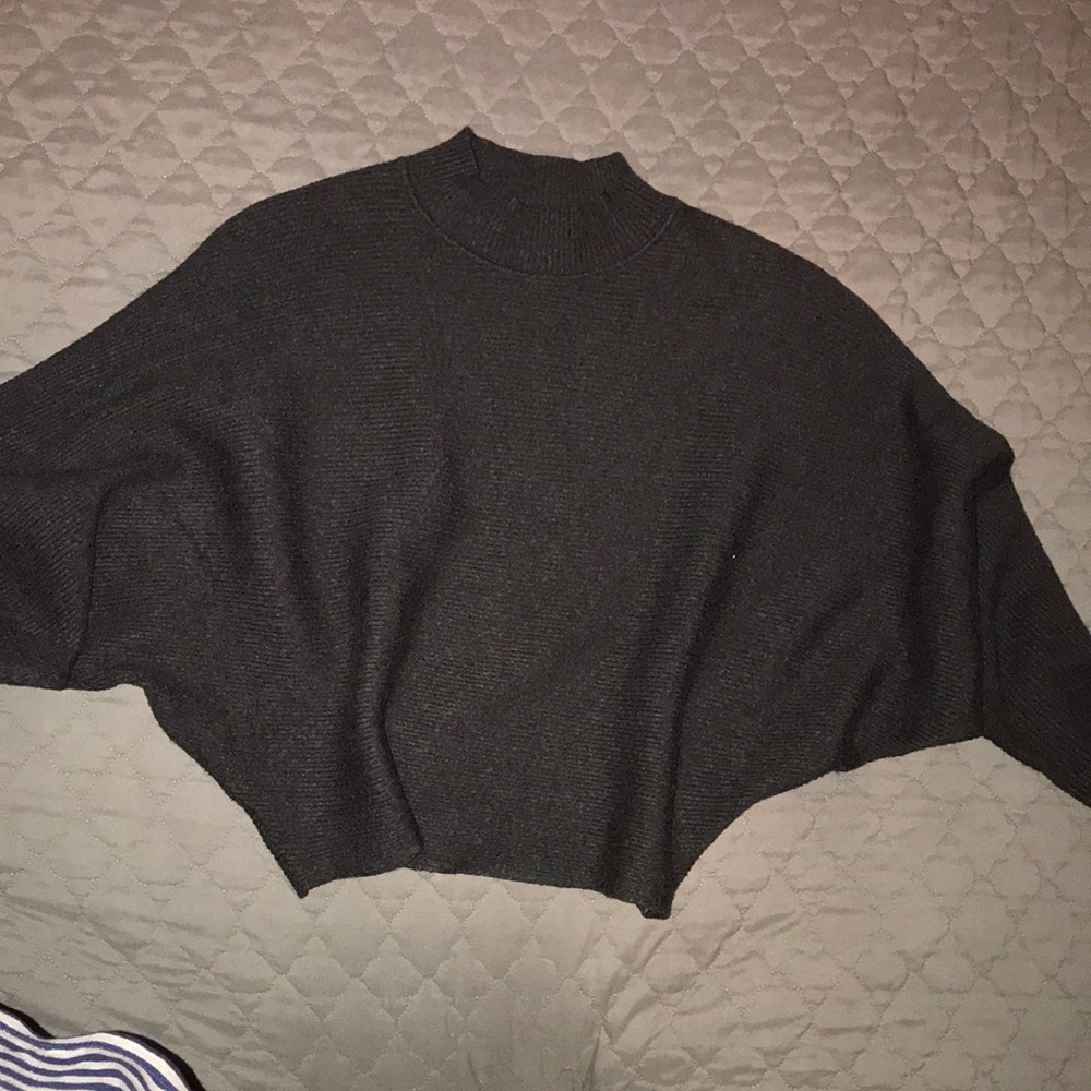ZARA Black Batwing Sweater