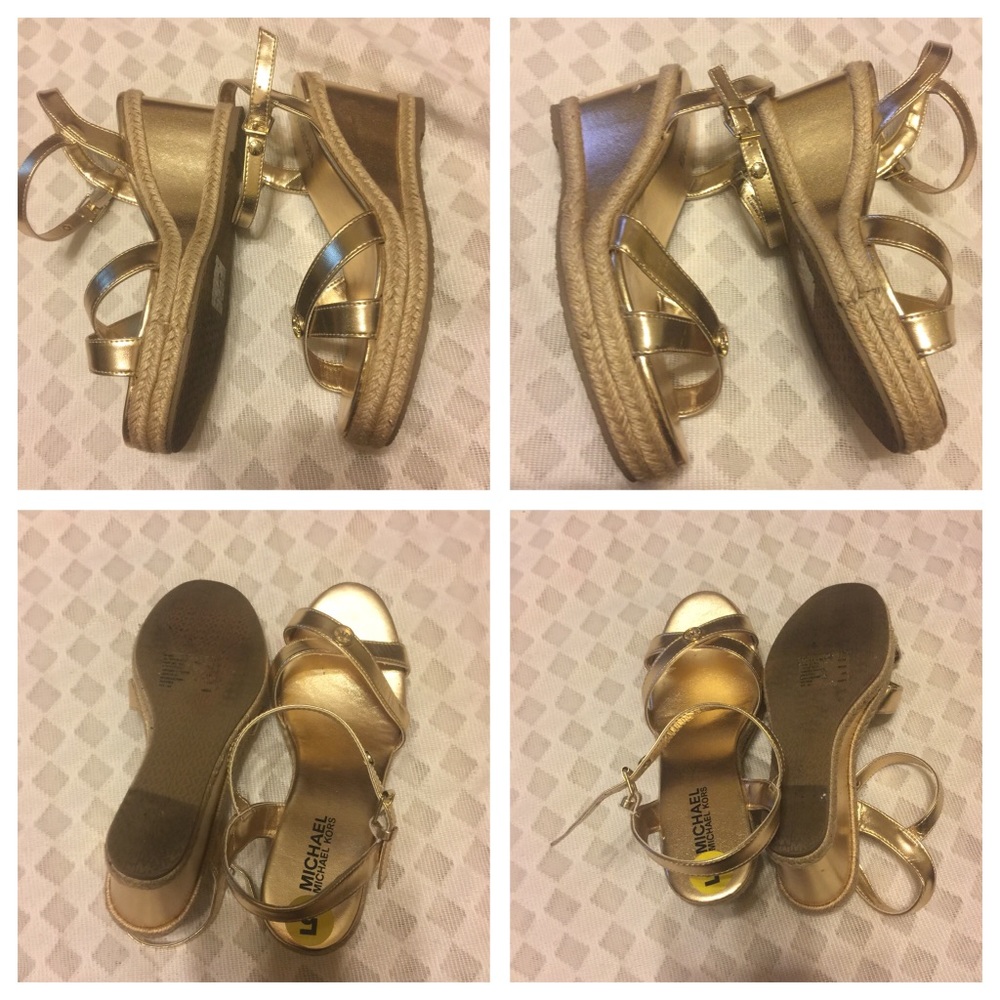 Authentic Michael Kors Women's Wedge 👠 - Picture 2 of 8