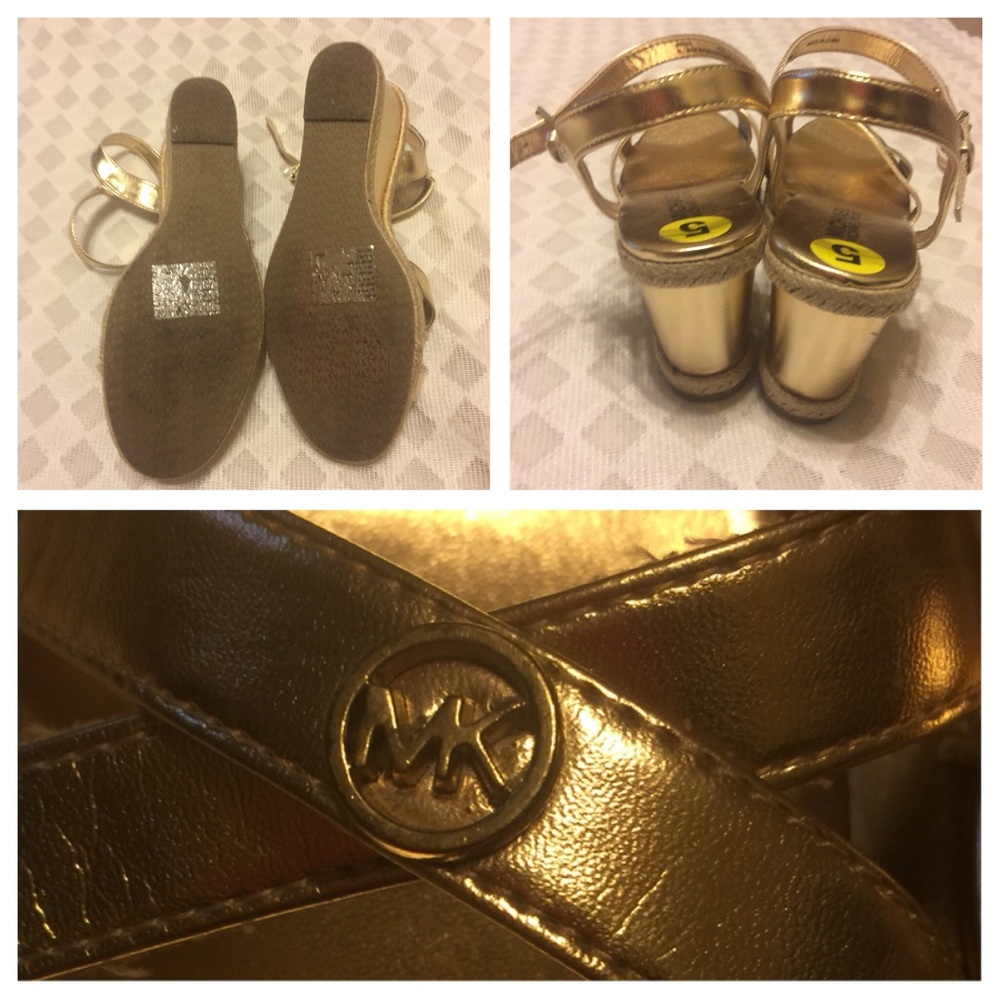 Authentic Michael Kors Women's Wedge 👠 - Picture 5 of 8