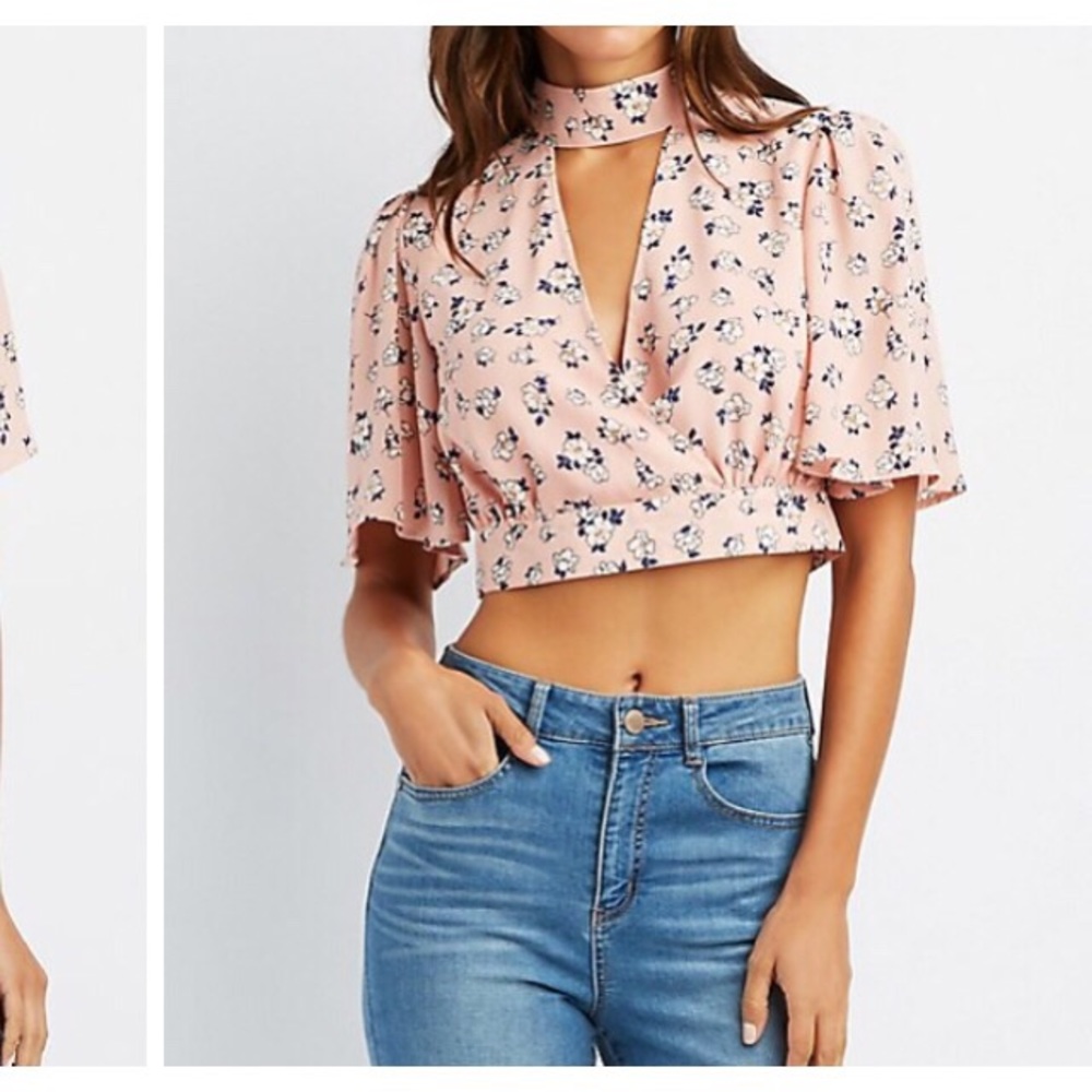 SALE Charlotte Russe Crop Top