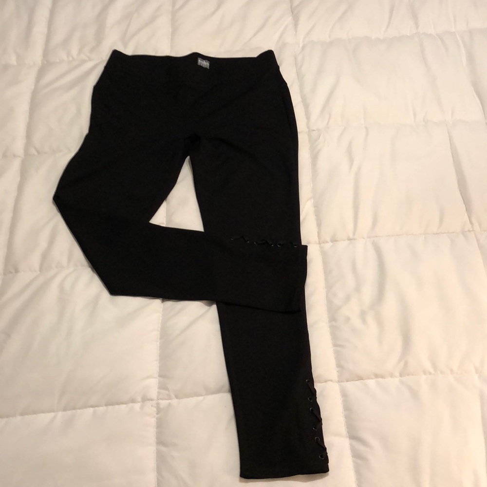 Black, ponte leggings
