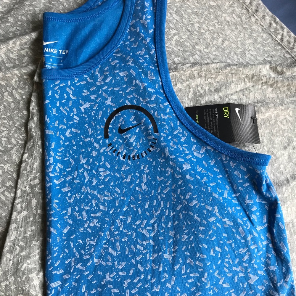Blue Nike Tank