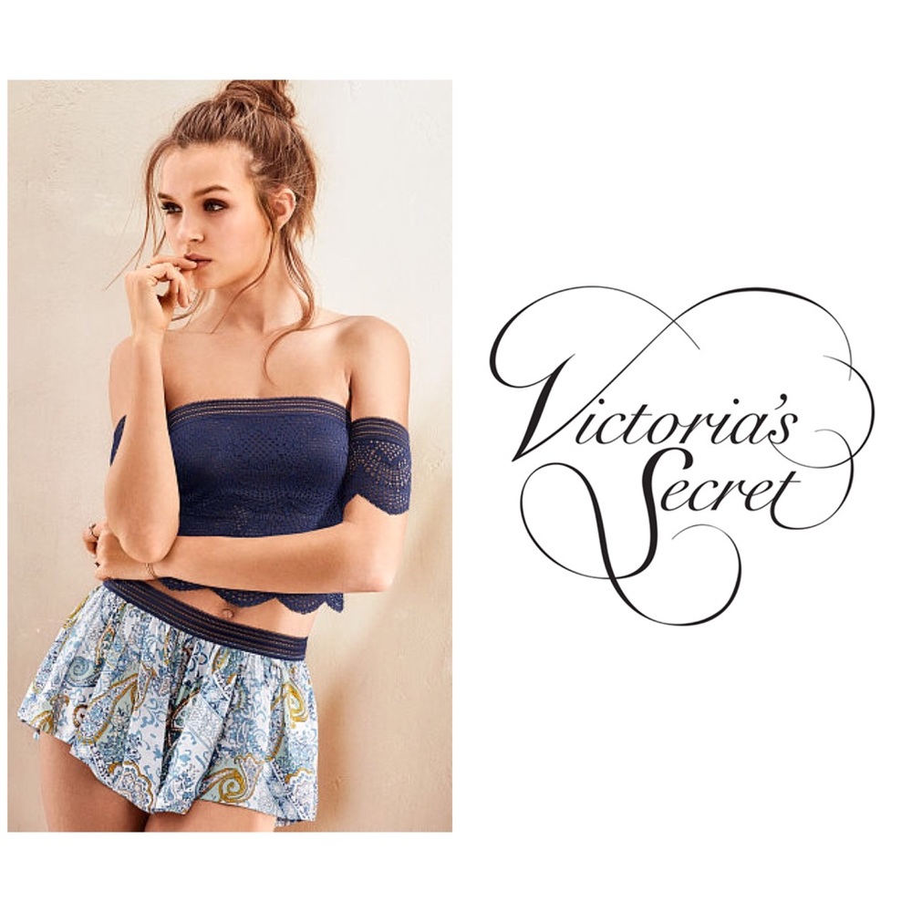 Victoria’s Secret Crochet-trim sleep short